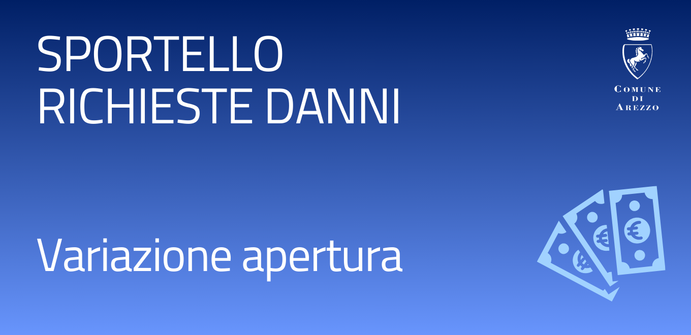 sportello danni cambio apertura