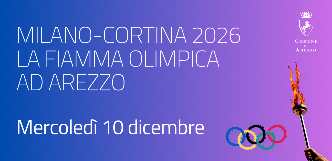 Fiamma Olimpica ad Arezzo