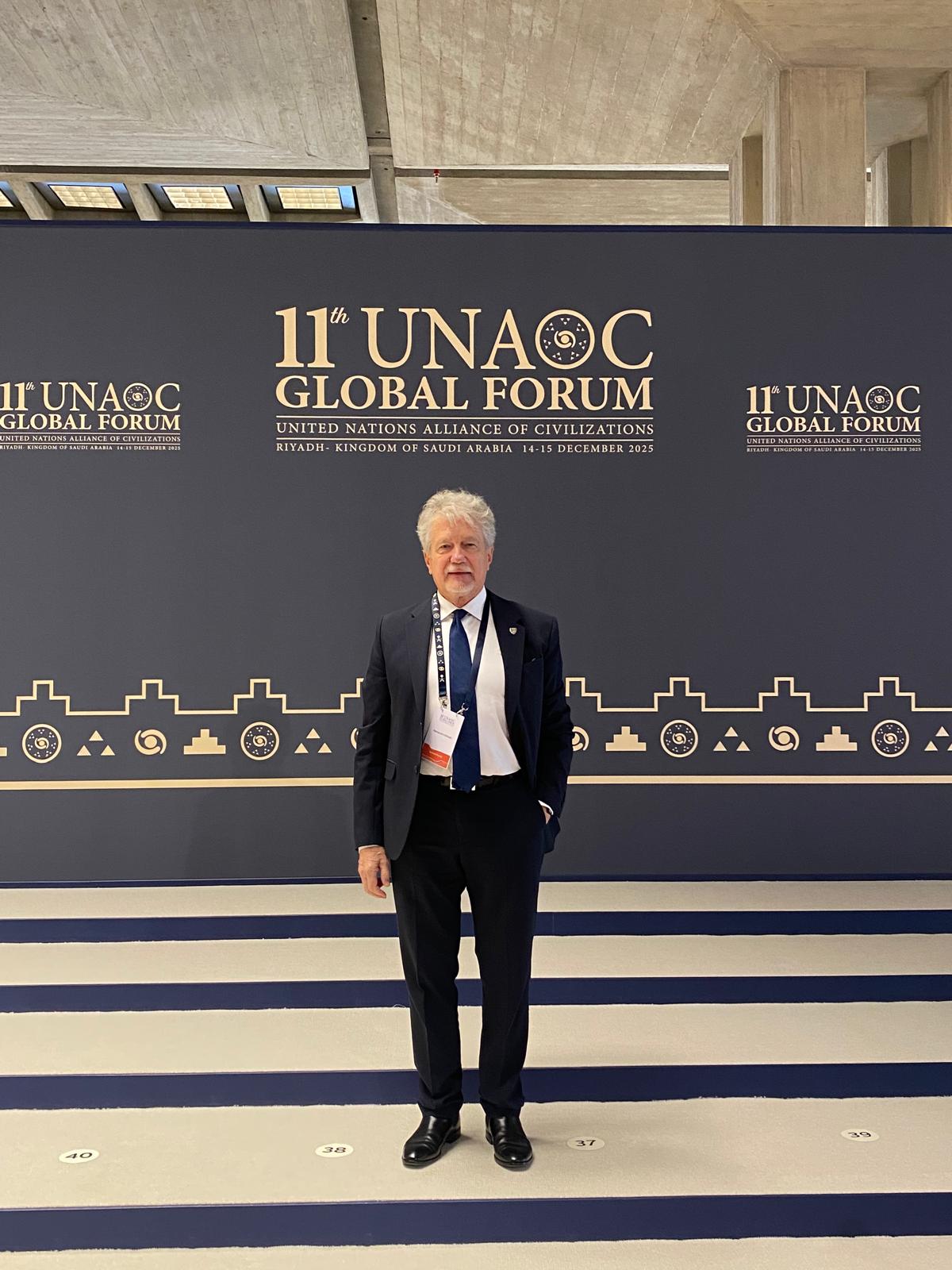 Sindaco Ghinelli all'UNAOC di Riyahd