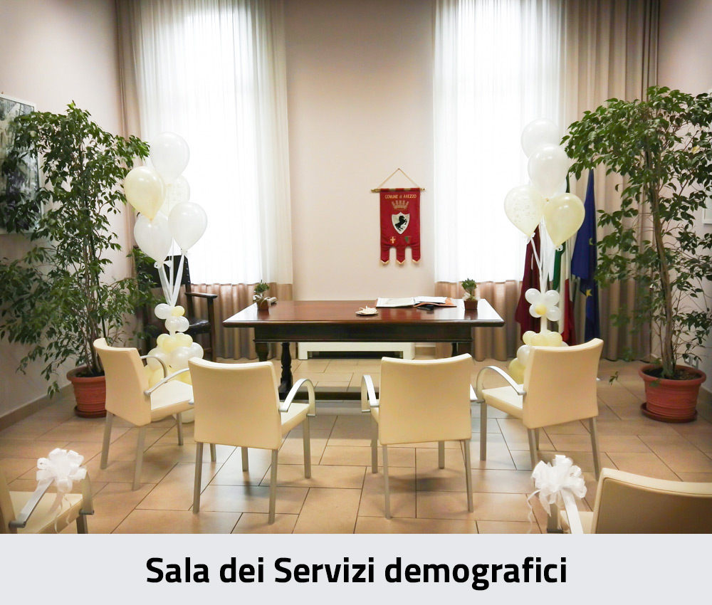 Palazzo Sportello Unico - Sala servizi demografici