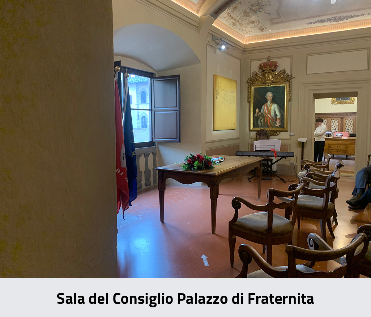 Palazzo di Fraternita - Sala del Consiglio - Piano primo
