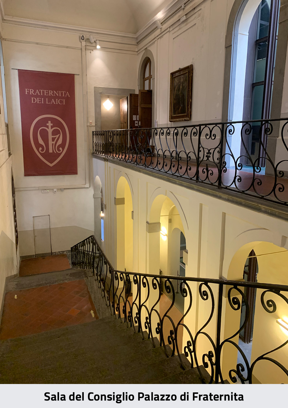 Palazzo di Fraternita - Sala del Consiglio - Piano primo