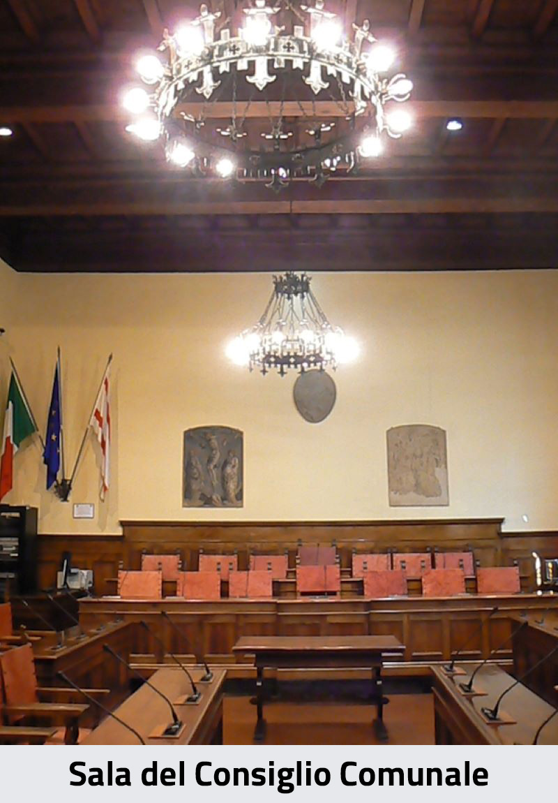 Palazzo comunale - Sala del Consiglio