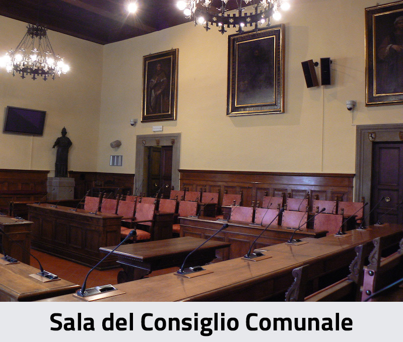 Palazzo comunale - Sala del Consiglio
