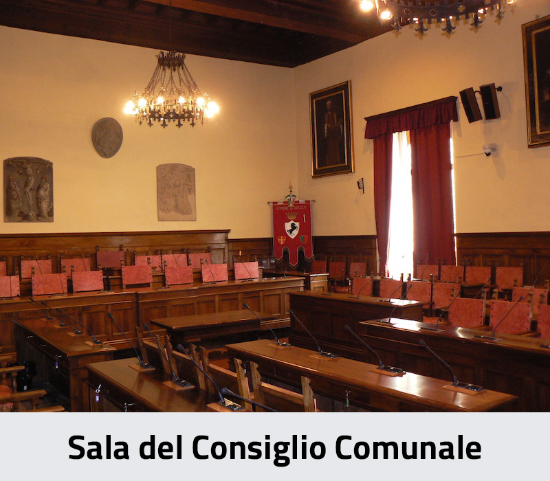 Palazzo comunale - Sala del Consiglio