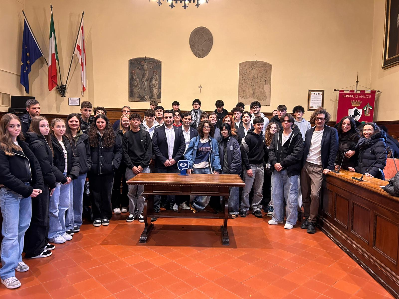 La presentazione nella Sala del Consiglio Comunale