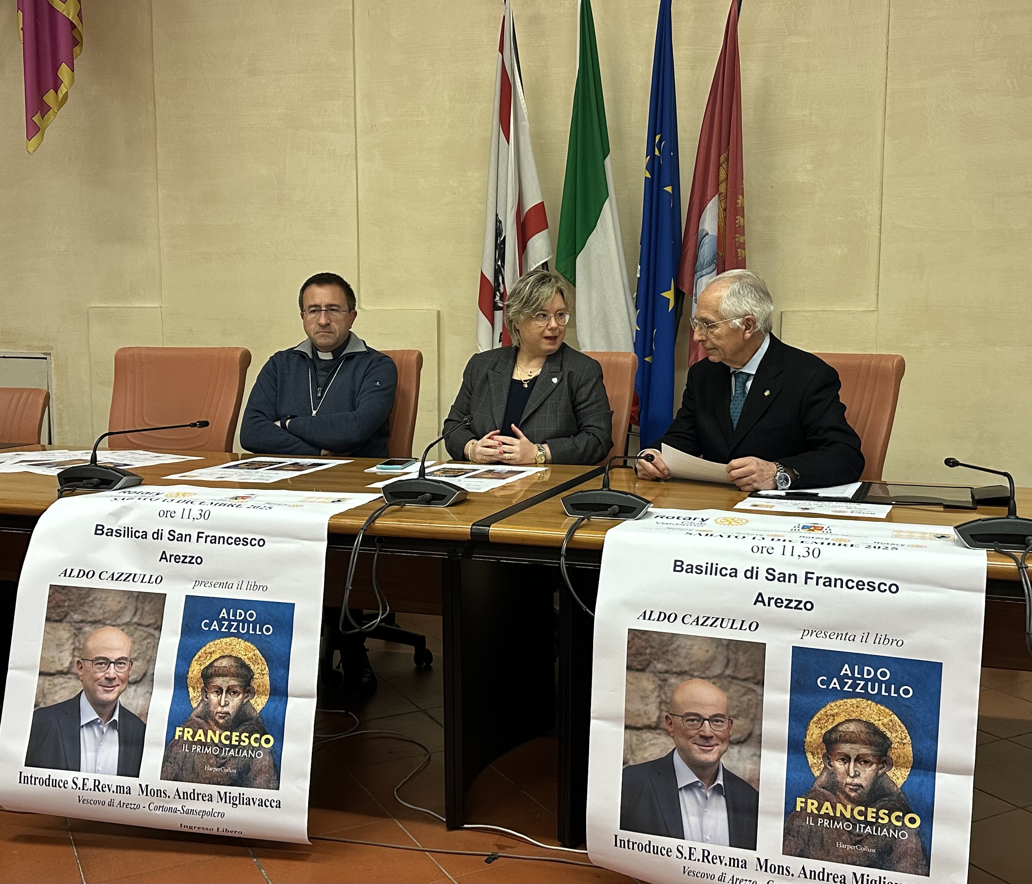 Presentazione del volume "Francesco. Il primo italiano"