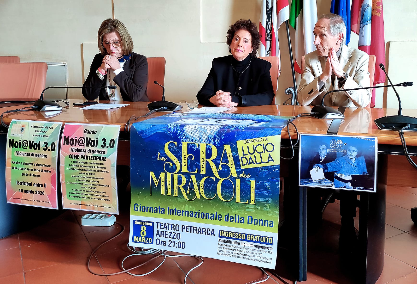 Conferenza stampa 8 marzo