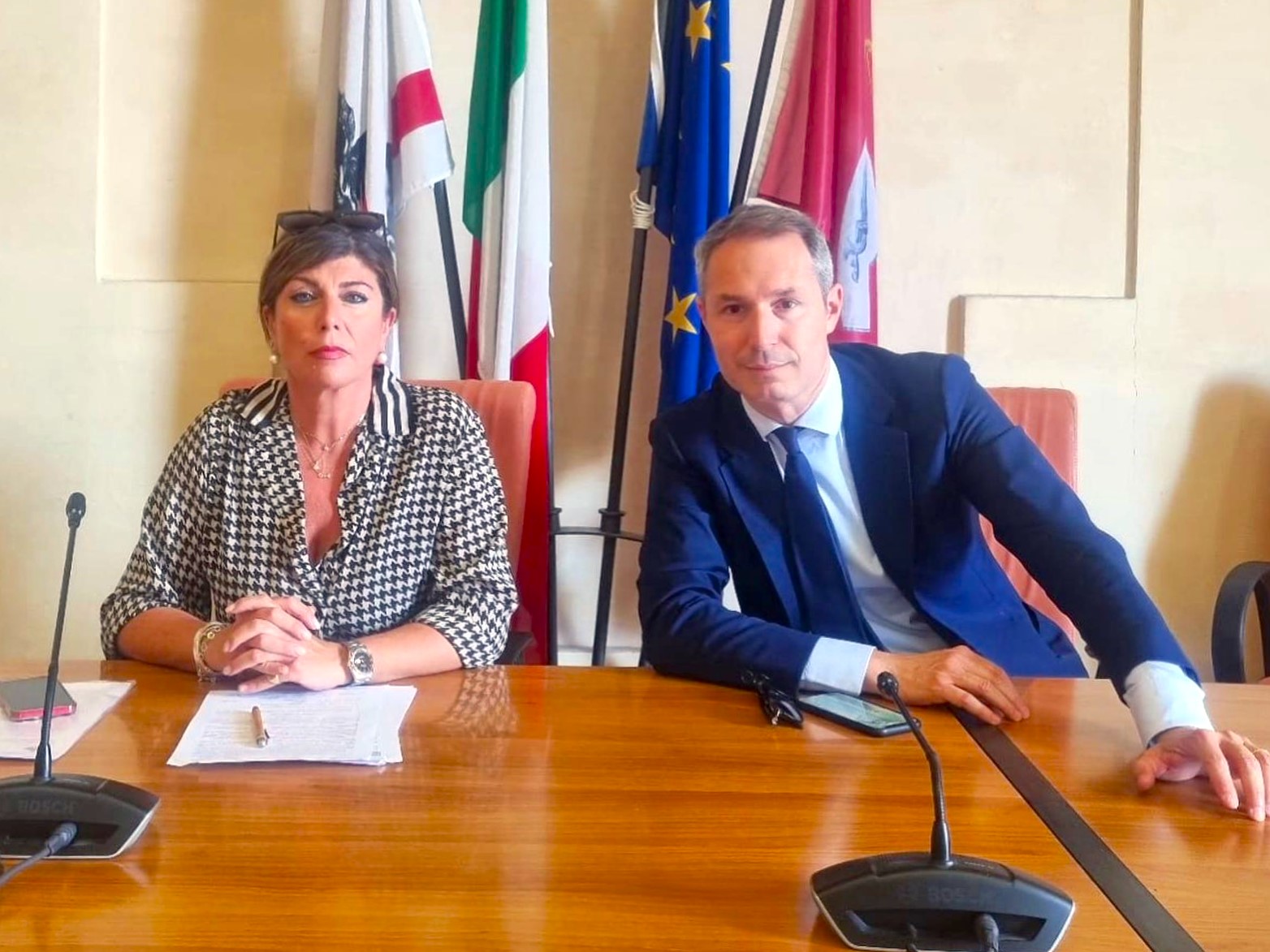 Marco Donati e Valentina Sileno