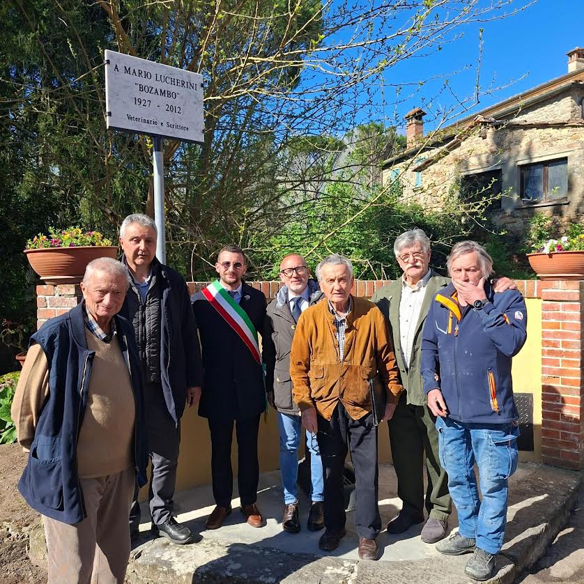 La cerimonia di intitolazione