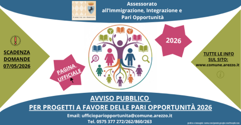 Bando Pari Opportunità 2026