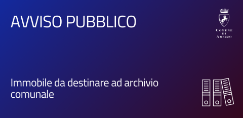 avviso pubblico per archivio comunale